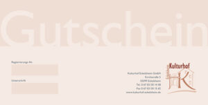 Read more about the article Kultur verschenken